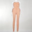 Sexig ärmlös jumpsuit för kvinnor 5