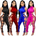 Sexig ärmlös jumpsuit för kvinnor B836 5