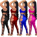 Sexig ärmlös jumpsuit för kvinnor B836 6
