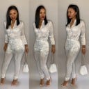 Formell jumpsuit för kvinnor A2003 6