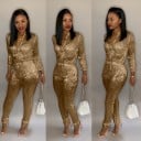 Formell jumpsuit för kvinnor A2003 8