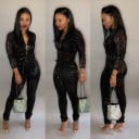 Formell jumpsuit för kvinnor A2003 9
