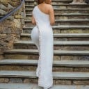 Off-shoulder party jumpsuit för kvinnor B823 4