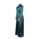 Formell satin jumpsuit för kvinnor 3