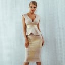 Top y falda formales para mujer B1145 1
