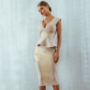 Top y falda formales para mujer B1145 3