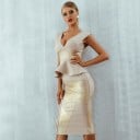 Top y falda formales para mujer B1145 4