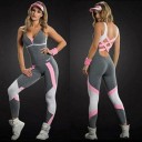 Sport jumpsuit för kvinnor med remmar 3
