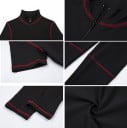 Kortärmad sport jumpsuit för kvinnor 6
