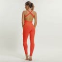 Sport jumpsuit för kvinnor med öppen rygg A2004 5