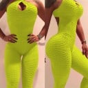 Sport jumpsuit för kvinnor med öppen rygg A2004 21