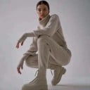 Suéter y pantalón de mujer B1043 8