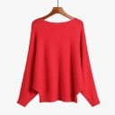 Sweater feminino com mangas morcego 3