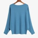 Sweater feminino com mangas morcego 7