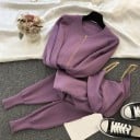Suéter, top y pantalón de chándal para mujer 2