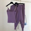 Suéter, top y pantalón de chándal para mujer 5