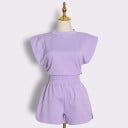 Top y shorts mujer B1116 2