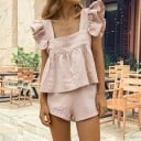 Top y shorts mujer B1201 2