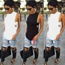 Camiseta sin mangas de mujer A1218 4