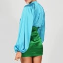 Top y falda de manga larga para mujer 6