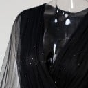 Glittrig jumpsuit för kvinnor A2922 5