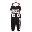 Lös jumpsuit för kvinnor med neddragna ärmar 6