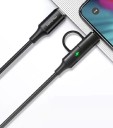 USB-C till Lightning / USB-C datakabel 2
