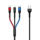 USB-datakabel Micro USB / USB-C / Lightning 5