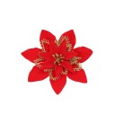 Julstjärndekoration 5 st 1