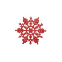 Dekorativa snöflingor 6 st 2