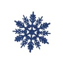 Dekorativa snöflingor 12 st 2