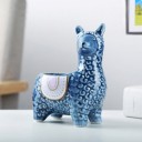 Dekorativ blomkruka i form av ett lamadjur 8