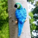 Dekorative Papageienskulptur 4