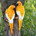 Dekorative Papageienskulptur 10
