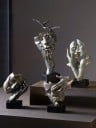 Sculpture décorative de visage 8