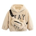 Sudadera infantil con riñonera 4