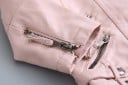 Chaqueta de cuero moderna para niños J1236 8
