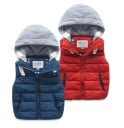 Quiltad barnväst J1239 3