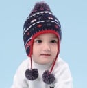 Kinder-Wintermütze über den Ohren A492 5