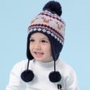 Kinder-Wintermütze über den Ohren A492 6