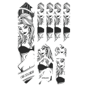 3D adesivo protettivo per telaio bici 38x23x1 cm Adesivo rimovibile contro i graffi Bici da corsa Bici da montagna Accessori per ciclismo 1