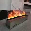 3D atomizovaný krb na vodní páru, délka 150 cm, příkon 200 W, LED s původní barvou plamene, 6 stupňů výšky, WiFi a dálkový ovladač 2