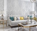 3D blomster tapet 4
