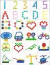 3D bouwset voor creatieve kinderen vanaf 3 jaar Kleurrijke plastic verbindingsstukjes in de vorm van sneeuwvlokken Vlakke en ruimtelijke modellen 5