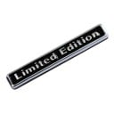 3D Car Sticker with the Inscription Limited Edition Black Metal Emblem with Silver Writing Waterproof with Strong Adhesive Tape Size 6.4 x 1 cm 9