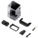 3D drukarka Saturn 4 Ultra 16K żywiczna wysokoprędkościowa z 10-calowym mono LCD wyświetlaczem AI kamerą i Wi-Fi czarna do drukowania modeli 5