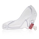 3D-Form für Schokolade in Form eines Damen-Schuhs auf hohen Absätzen Zwei faltbare Teile aus transparentem Kunststoff Größe 9,5 cm 5