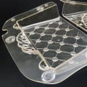 3D forma na čokoládu v tvare kabelky Dvoudielna priehľadná forma s prešívaným vzorom a krúteným uchom Plast 16,5 x 10,5 x 7 cm 5