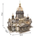 3D Holzpuzzle Kiewer Kathedrale Issy 32 x 29 x 37 cm 203 Teile Lasergraviertes Modell Kreatives Bauset DIY Dekoration 2