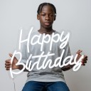 3D LED neon noptul Happy Birthday 29 x 20,5 cm alimentare USB 5 W Placă transparentă și comutator pe cablu Lumină albă Pentru sărbătoarea zilei de naștere 4